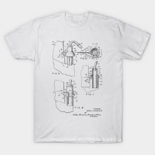 Urinary Drainage System Vintage Patent Hand Drawing T-Shirt